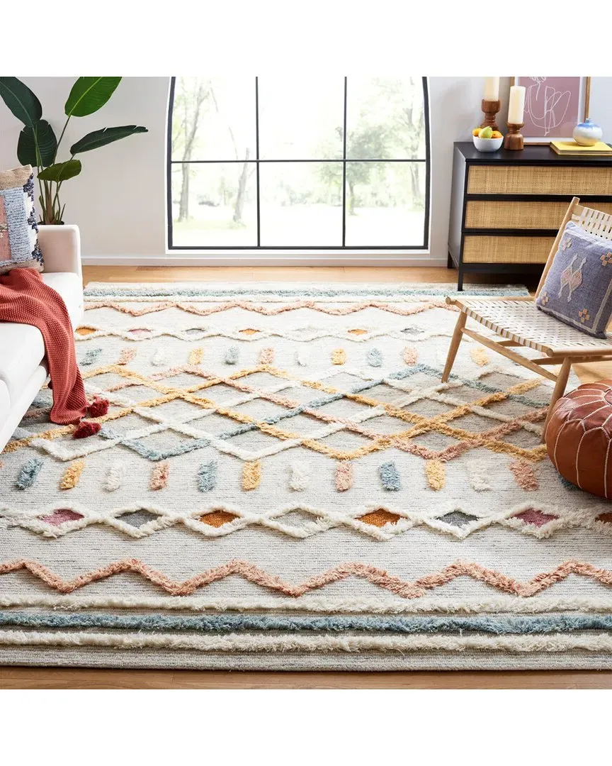 Kenya Hand Tufted Wool Rug - Ivory