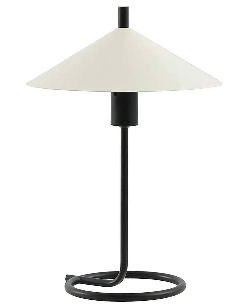 Khlo 17in Table Lamp - Black, Metal image
