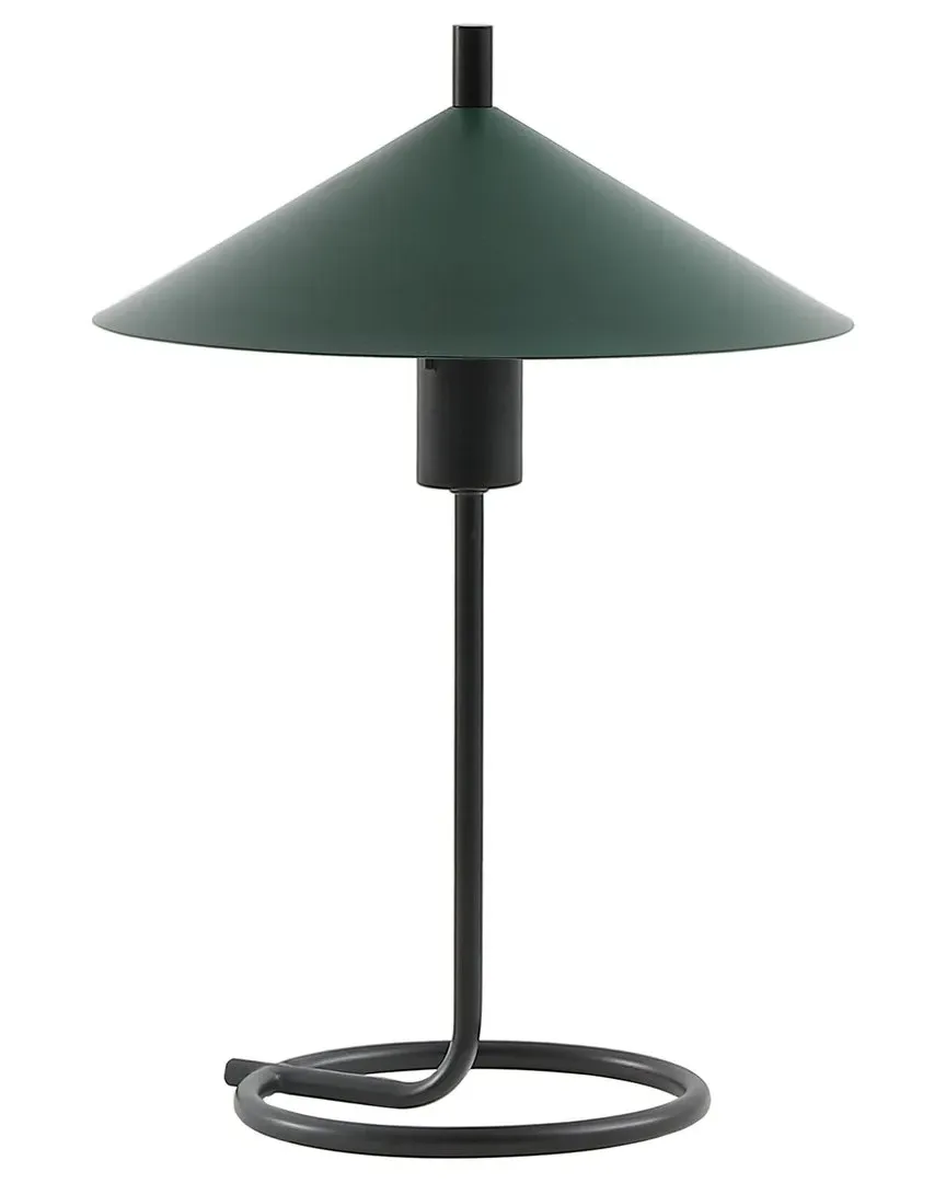 Khlo 17in Table Lamp - Green, Metal