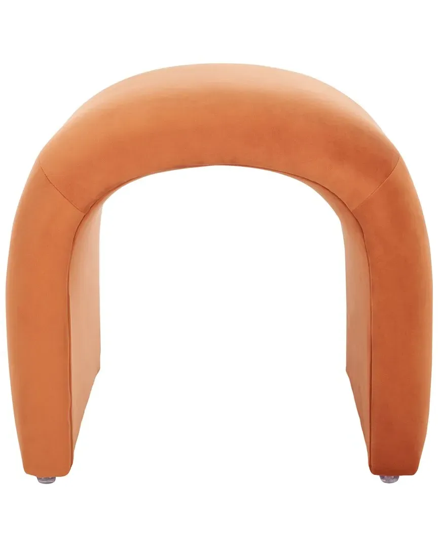 Kibo Ottoman - Rust, Velvet image