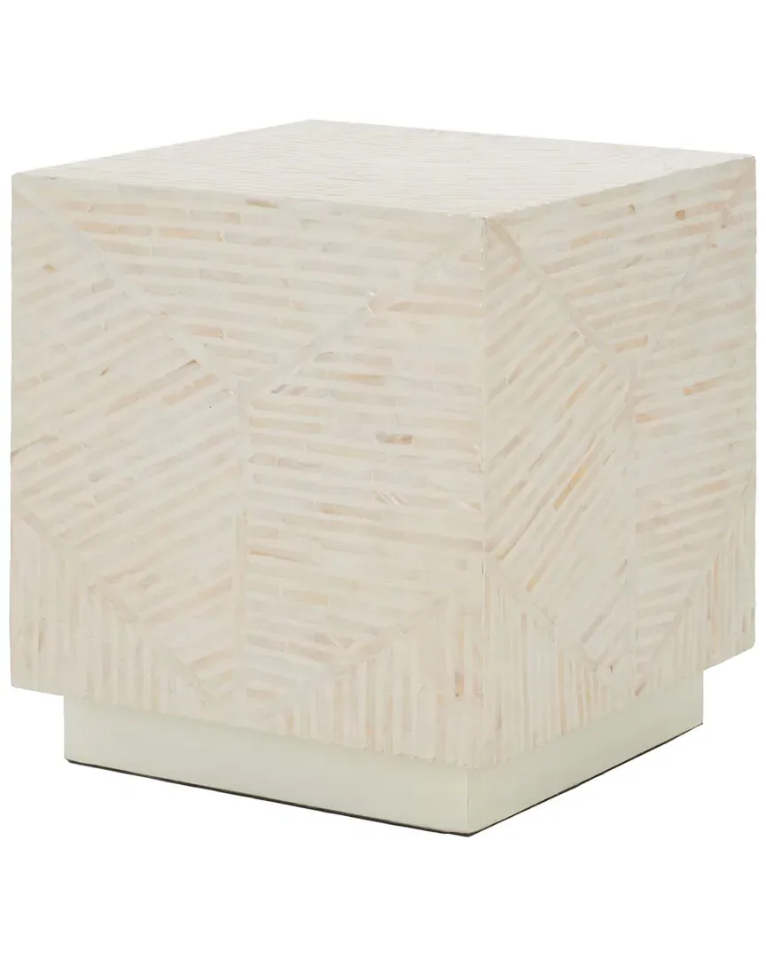 Kiely Square Stool - Champagne image