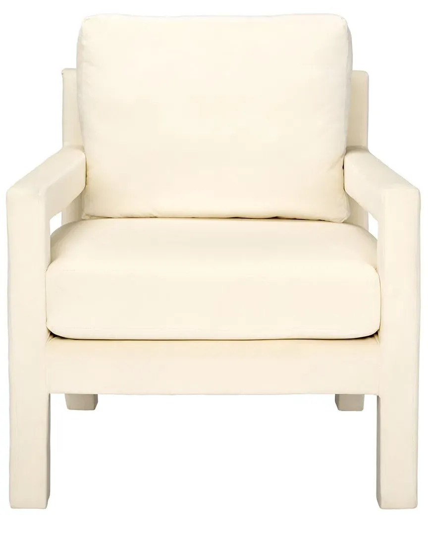 Kye Accent Chair - Cream, Velvet image