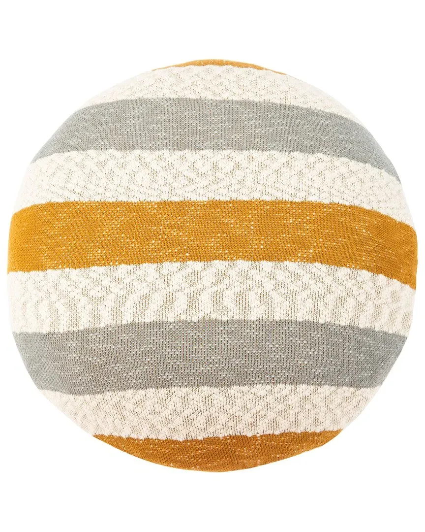 Laisey Floor Pillow with Handle - Yellow, Cotton image