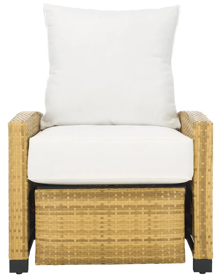 Landon Recliner Chair - Natural, PE Wicker