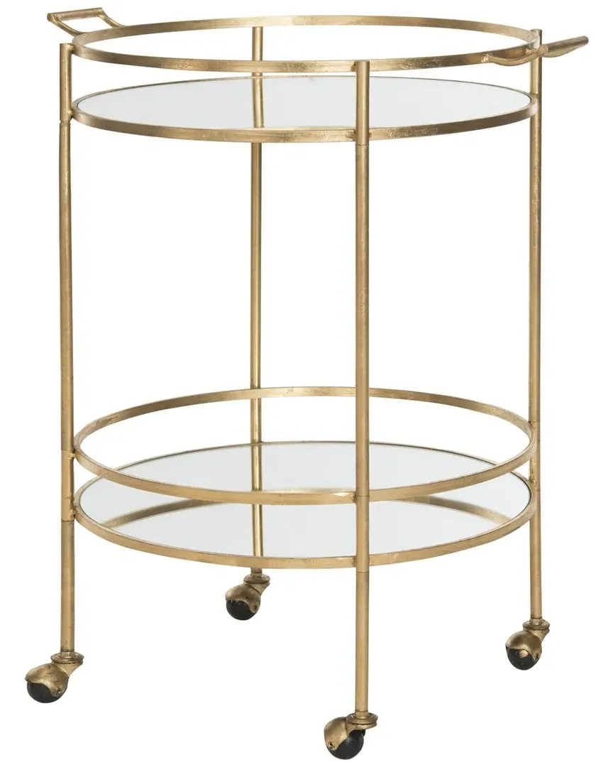 Lavinia Bar Cart - Gold, Iron image