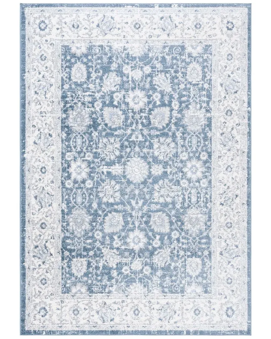 Layla Area Rug - Blue, Polypropylene image