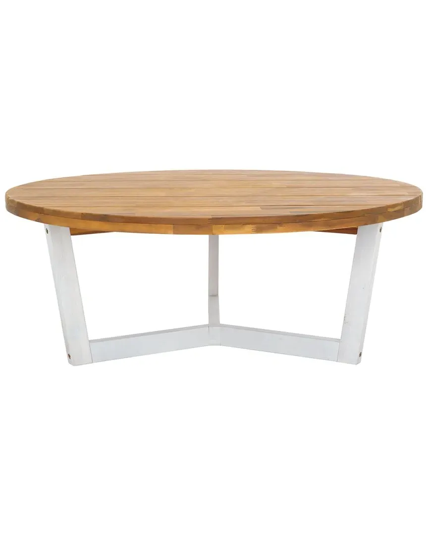Leo Round Coffee Table - Natural, Acacia image