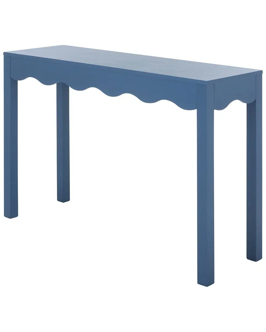 Lilith Wave Console - Blue, Pine Wood image