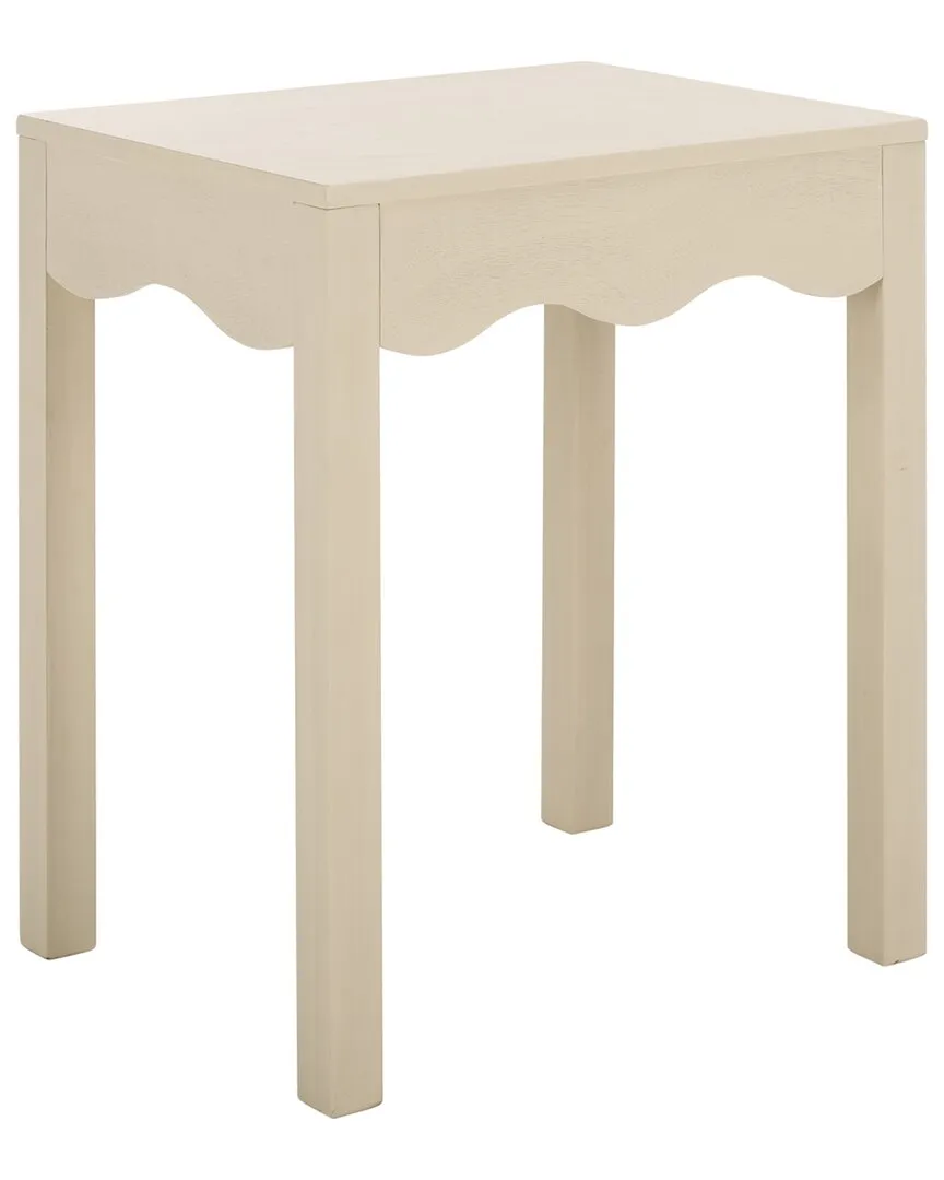 Litith Square Wave Accent Table - Sand