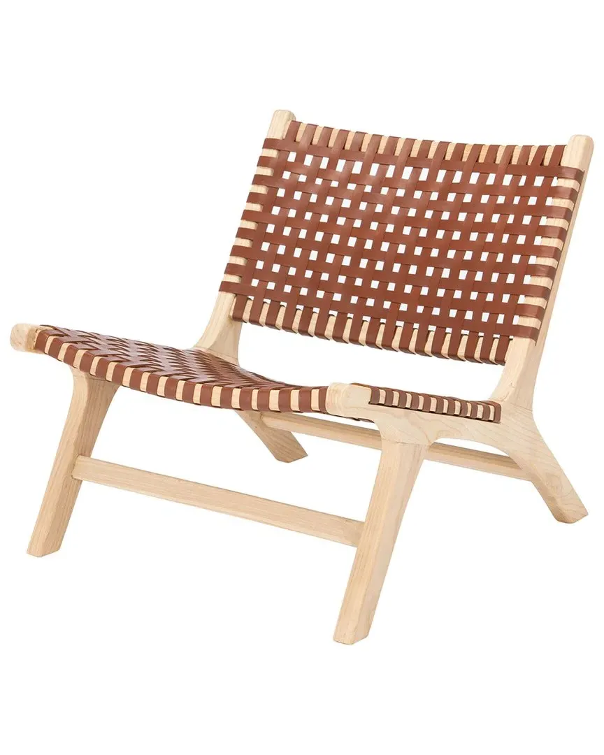 Luna Accent Chair - Cognac, Leather image