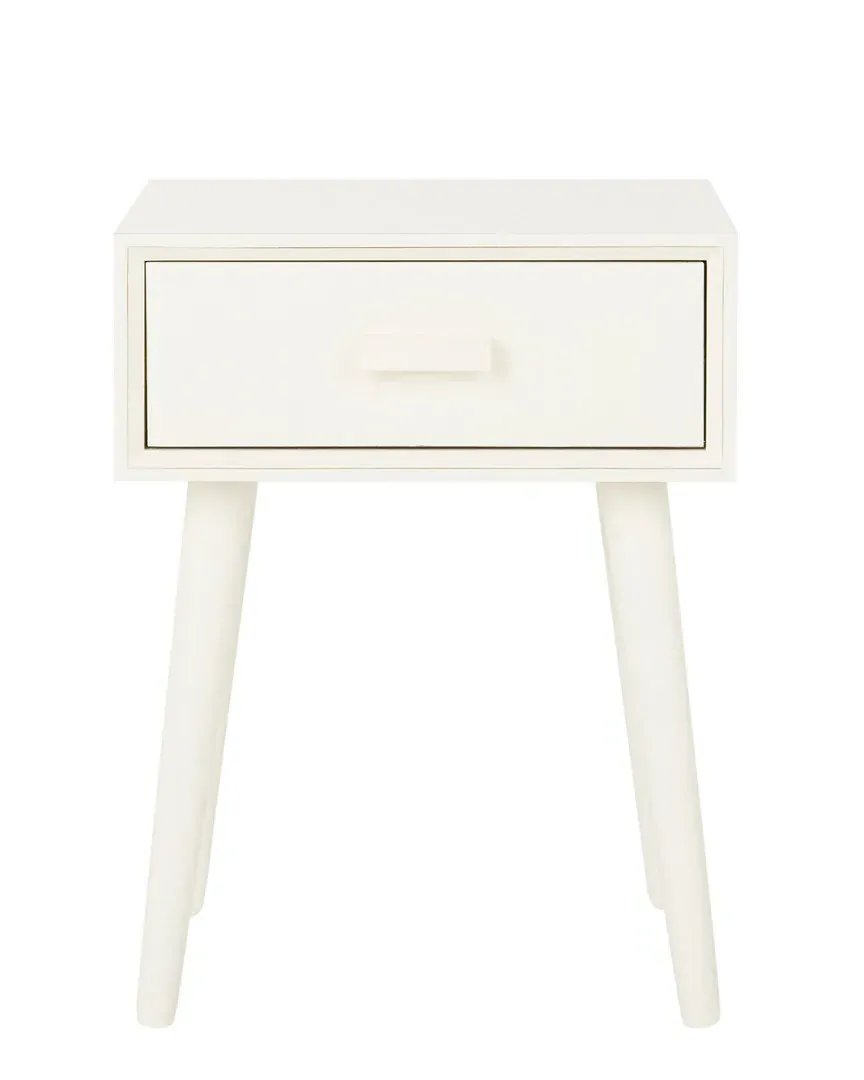 Lyle Accent Table - Distressed White, Pine