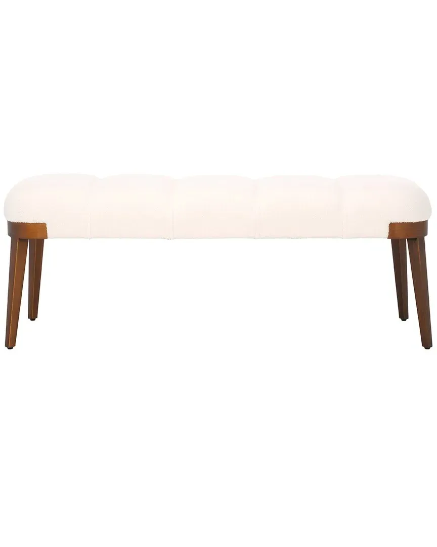 Maila Upholstered Bench - Off White image
