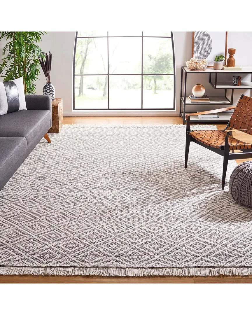 Marbella Hand Woven Rug - Ivory, Wool-Blend image