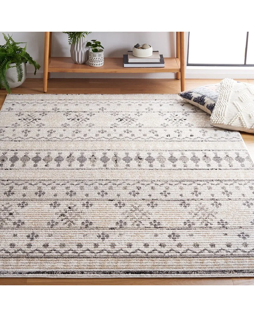 Marrakesh Power Loomed Rug - Beige, Polyester image