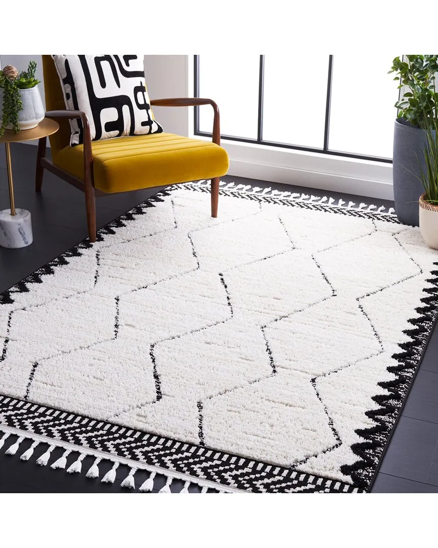 Marrakesh Power Loomed Rug - Ivory, Polyester