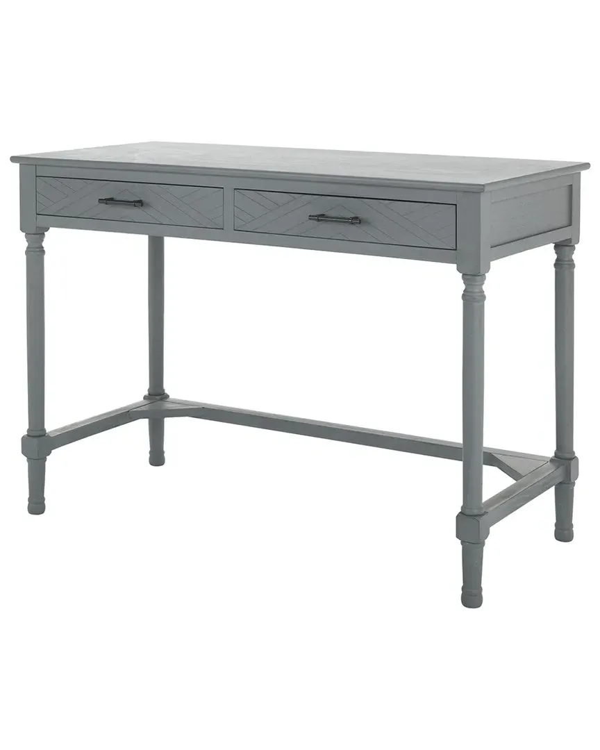 Mckinlee 2-Drawer Desk - Grey, Pine