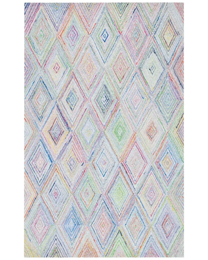 Metro Hand-Tufted Area Rug - Blue, Polyester