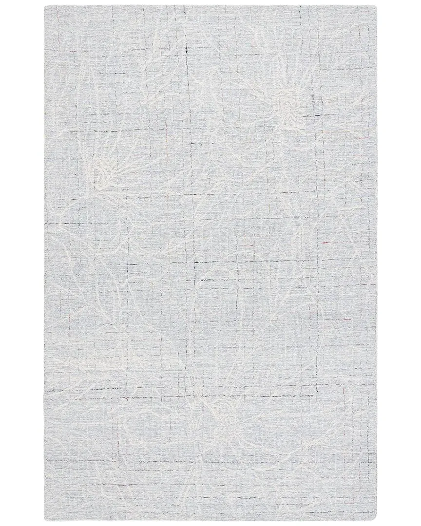 Metro Hand-Tufted Area Rug - Blue, Wool