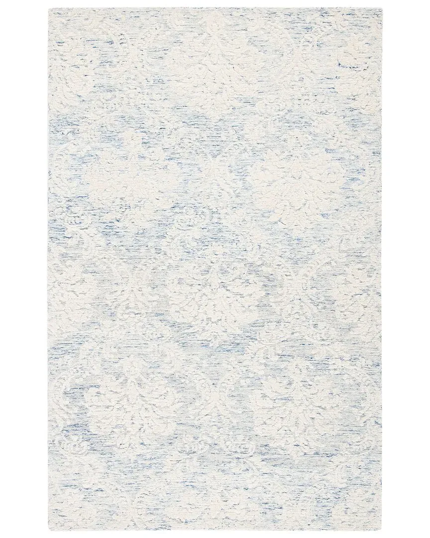 Metro Hand-Tufted Area Rug - Blue, Wool