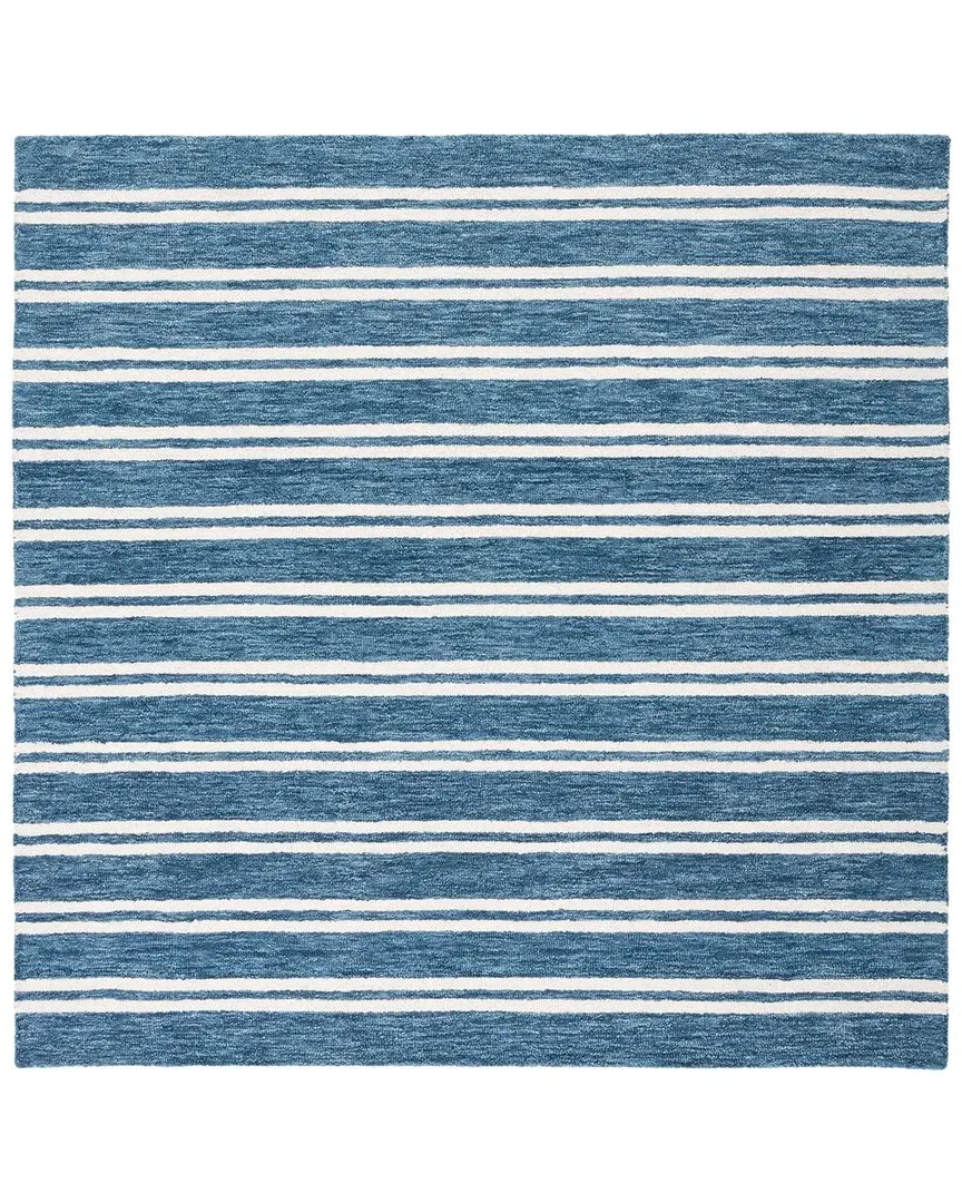Metro Hand-Tufted Area Rug - Blue, Wool image