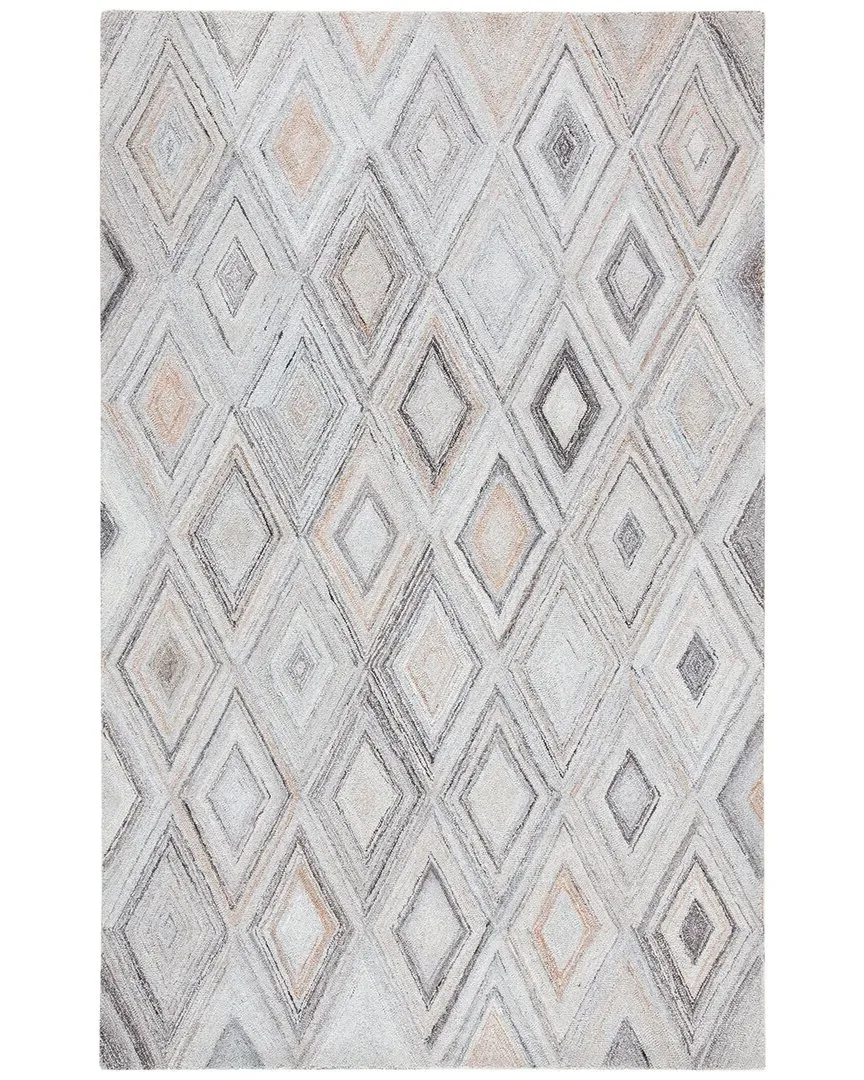 Metro Hand-Tufted Area Rug - Grey, Polyester