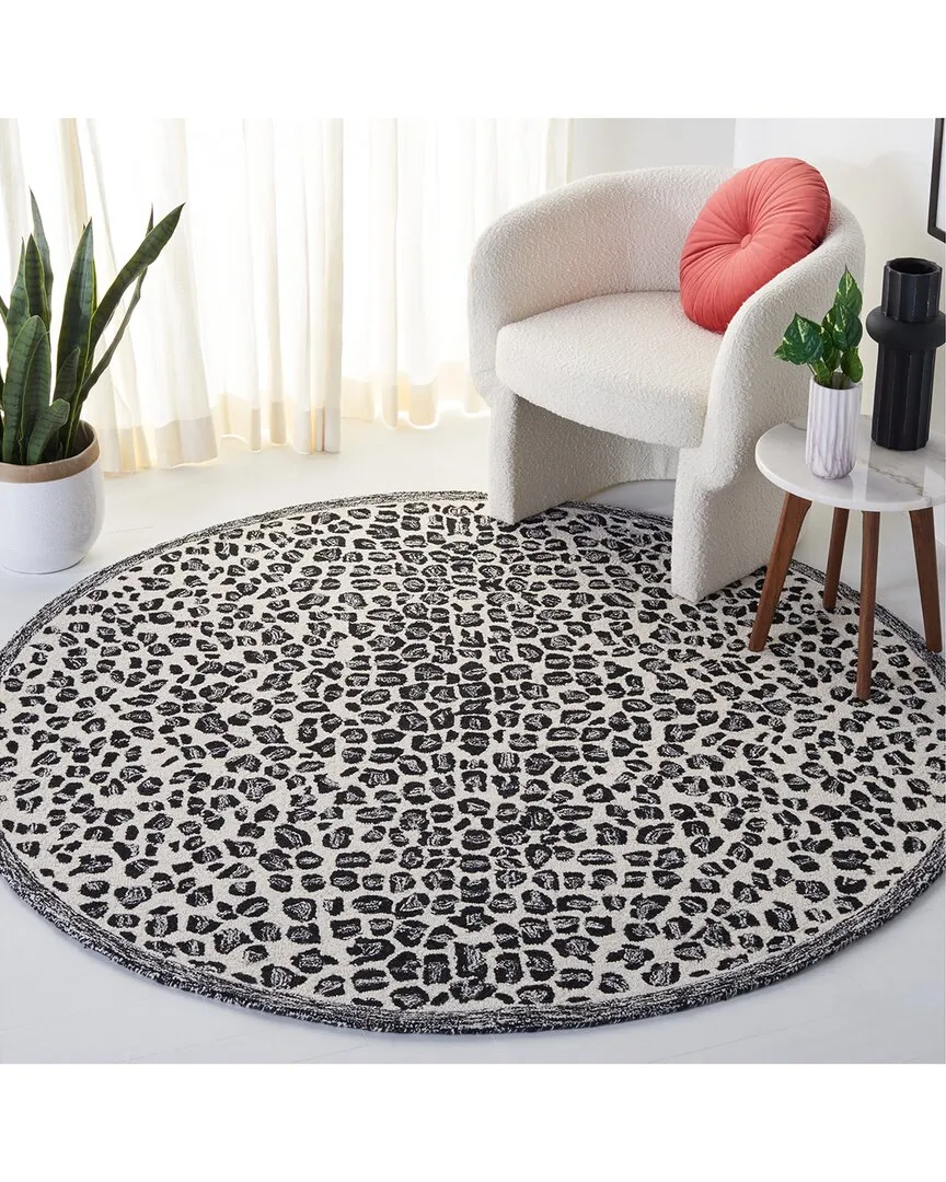 Metro Indian Wool & Cotton Rug - Black