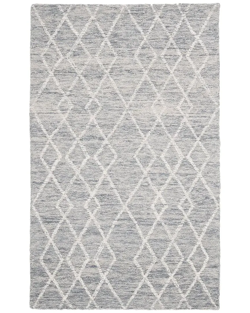 Metro Indian Wool & Cotton Rug - Grey