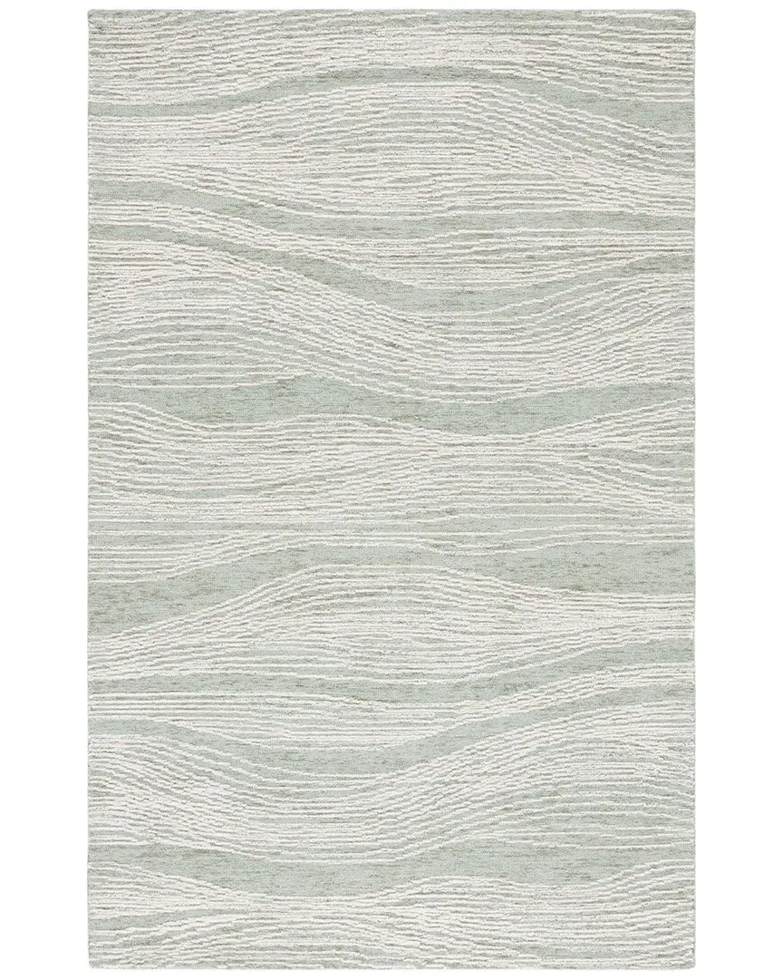 Metro Wool Pile Rug - Green