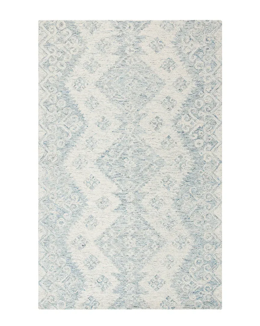 Micro-Loop Hand-Tufted Rug - Ivory, Wool