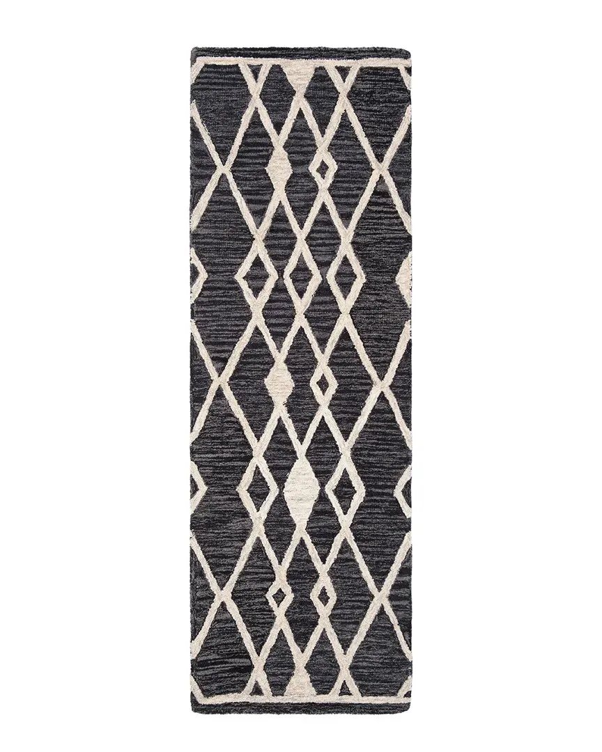 Micro-Loop Rug - Charcoal, Wool