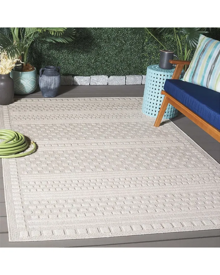 Milos Dunemist Power-Loomed Indoor/Outdoor Rug - Beige image