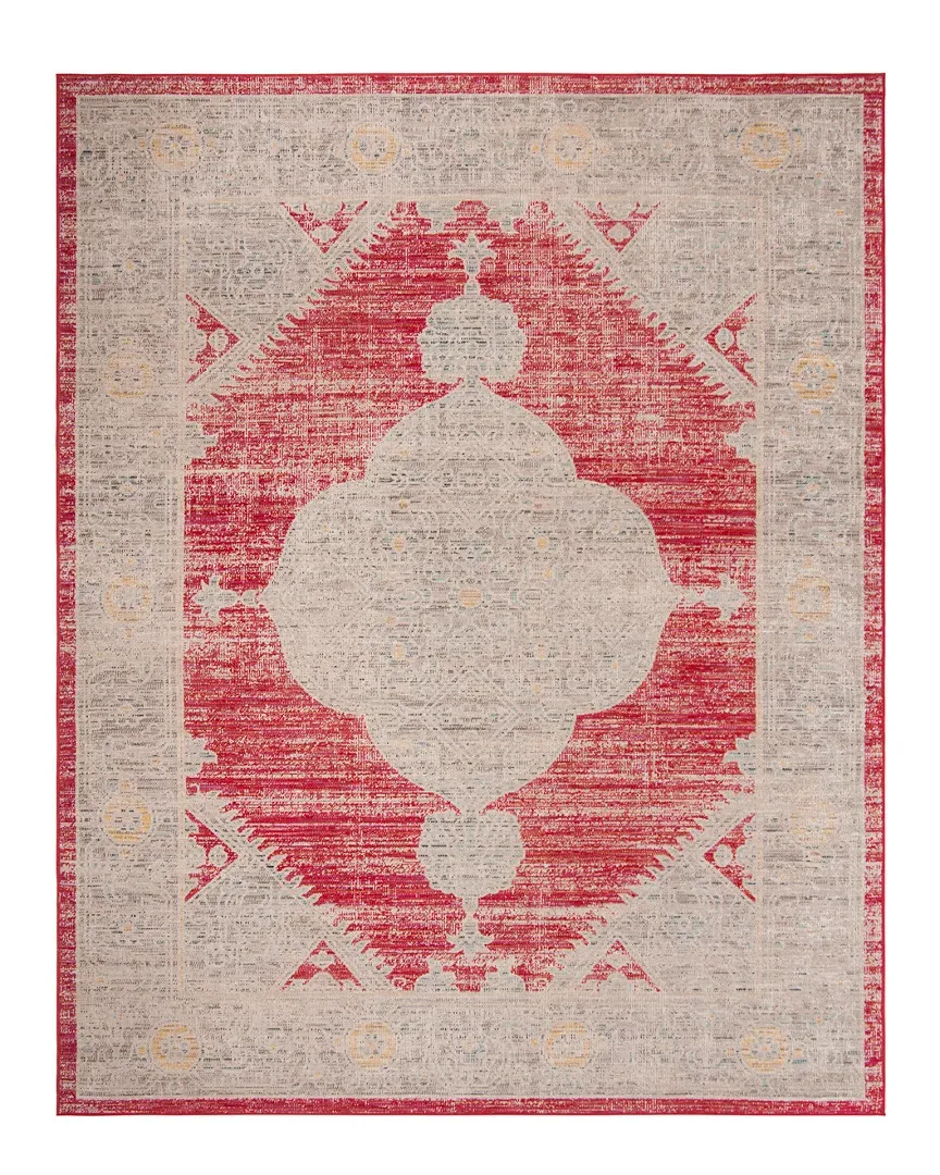 Montage Indoor/Outdoor Rug - Rose, Polypropylene
