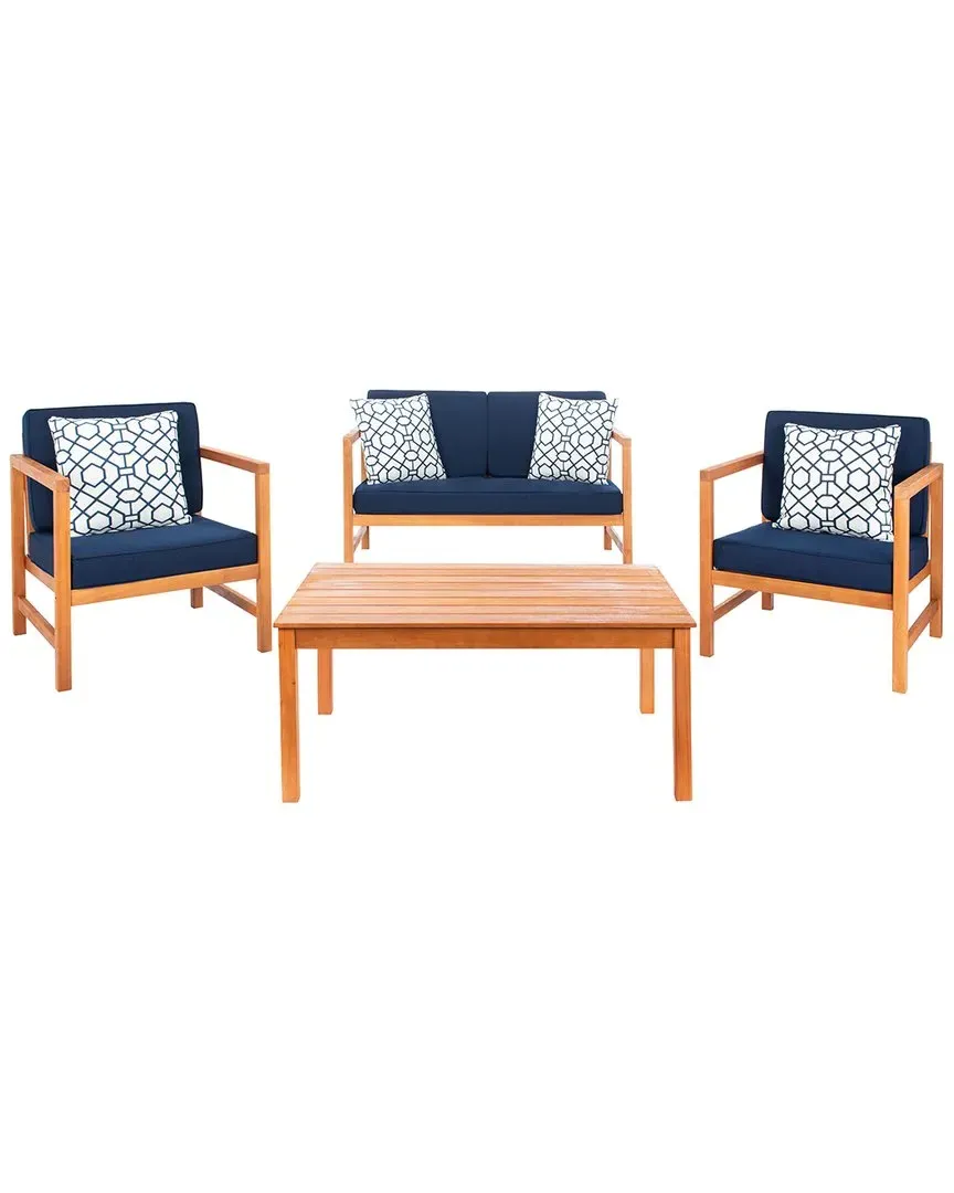 Montez 4pc Outdoor Set - Natural, Wood