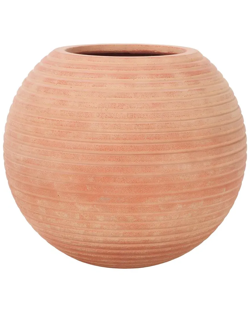 Mora Sphere Planter Pot - Terracotta, Ficonstone