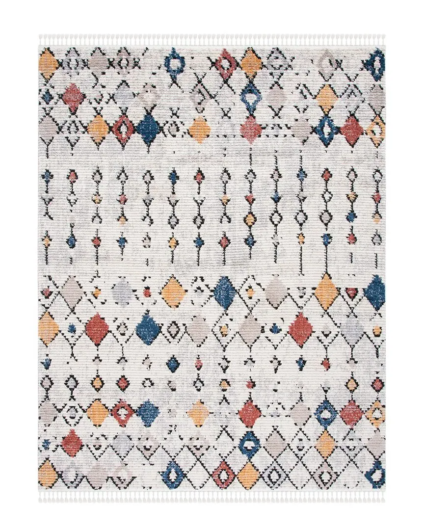 Morocco Area Rug - Grey, Polyester image