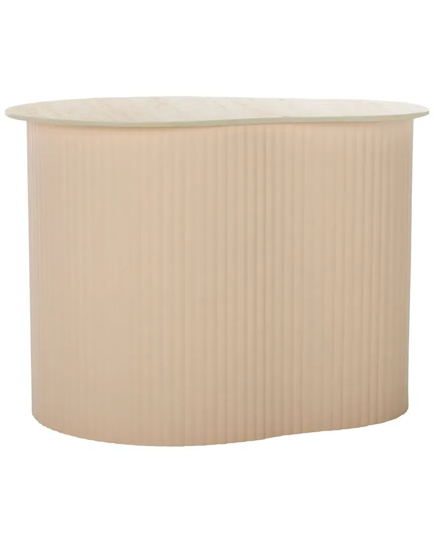 MTP Medium Side Table - Beige, Ceramic image