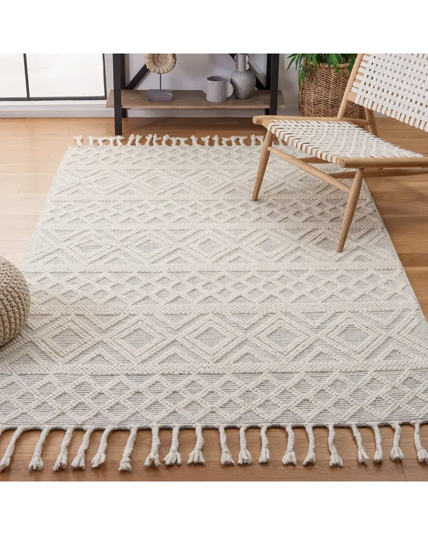 Natura Flat Weave Rug - Ivory, Wool