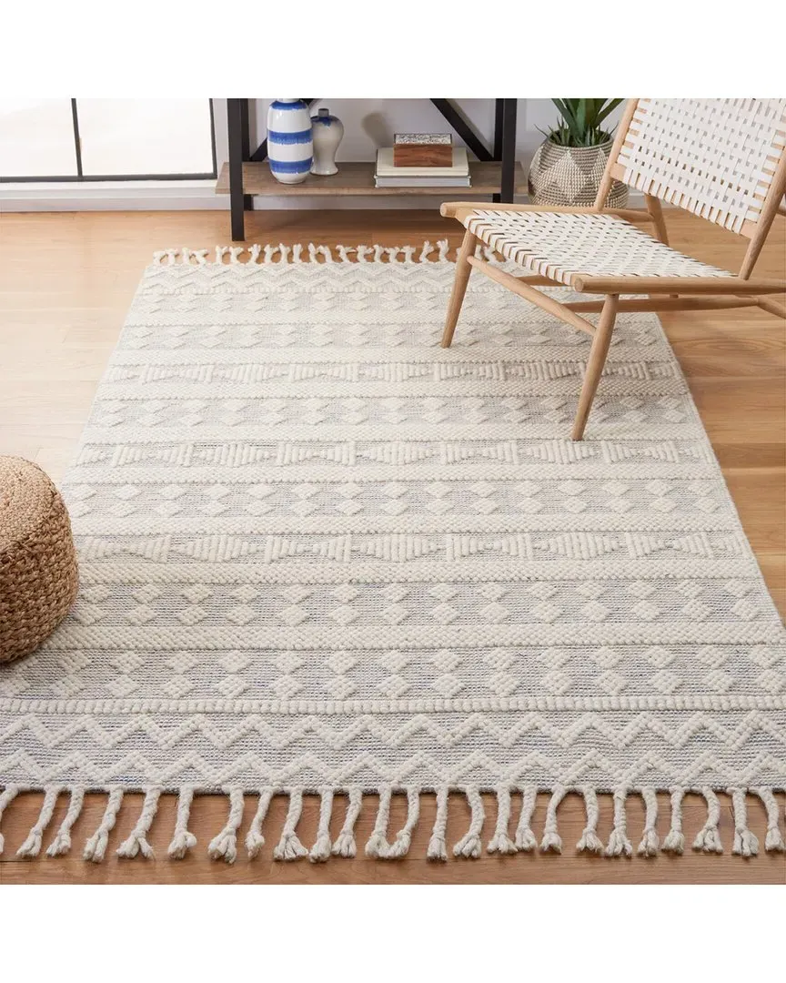 Natura Flat Weave Rug - Ivory, Wool