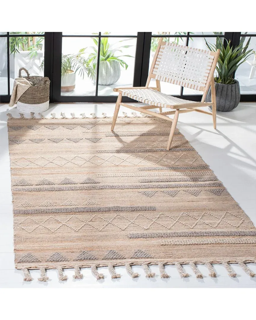 Natura Hand Woven Rug - Beige, Jute image