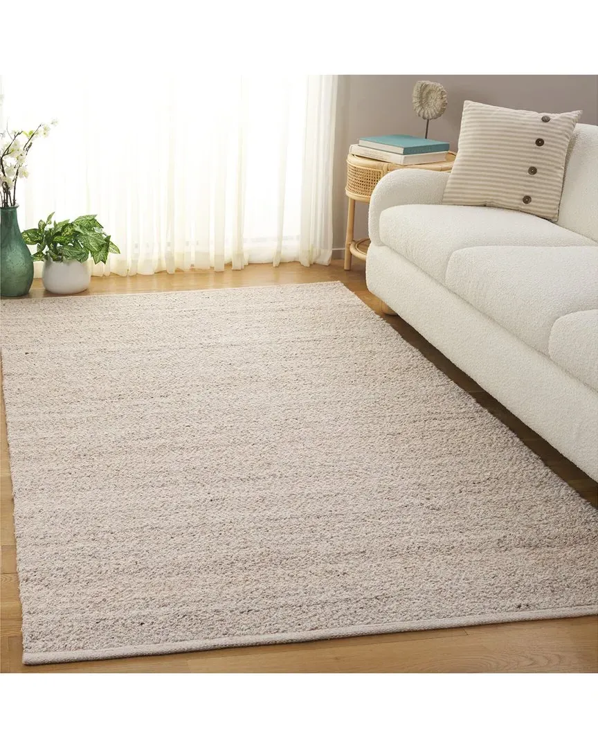 Natura Hand Woven Rug - Beige, Wool