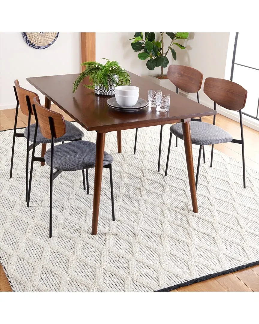 Natura Hand Woven Rug - Black, Wool