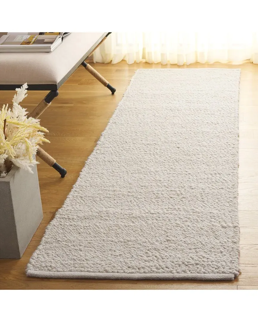 Natura Hand Woven Rug - Ivory, Wool