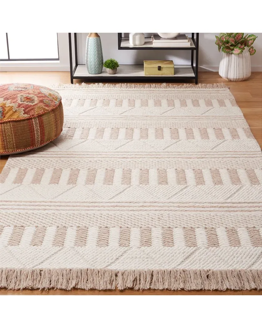 Natura Hand Woven Rug - Ivory, Wool