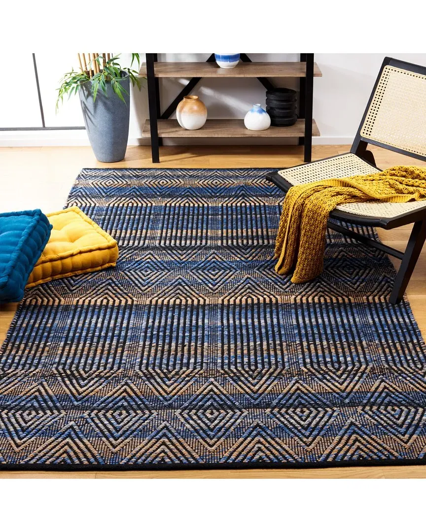 Natura Polyester Rug - Blue image