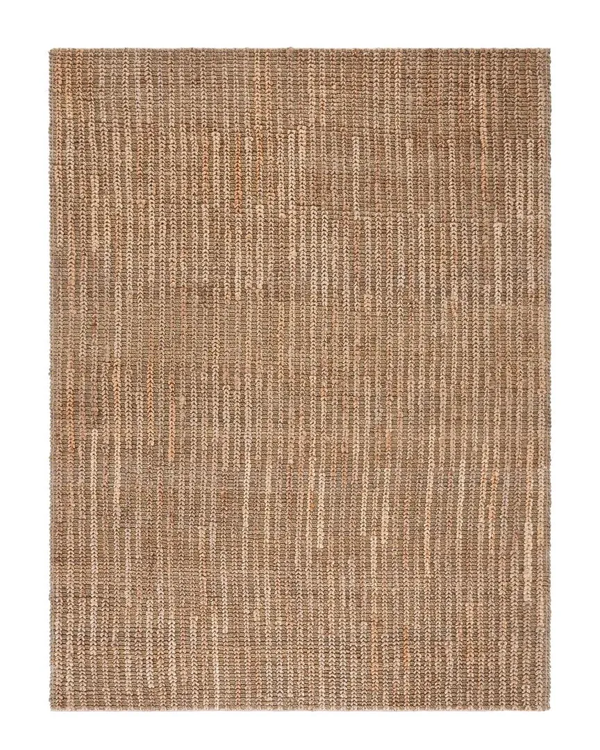 Natural Fiber Couture Jute Cotton Rug - Green