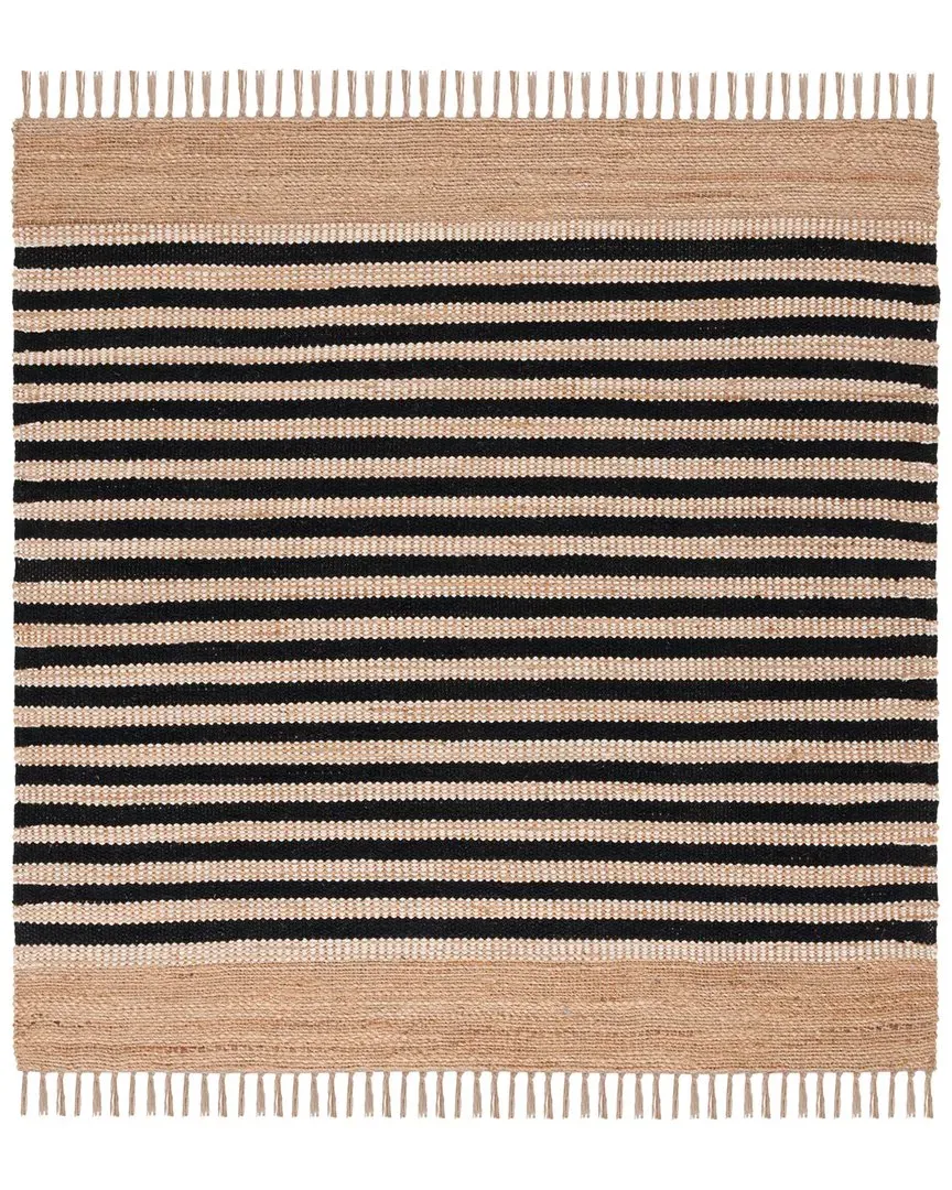 Natural Fiber Handwoven Rug - Natural, Jute