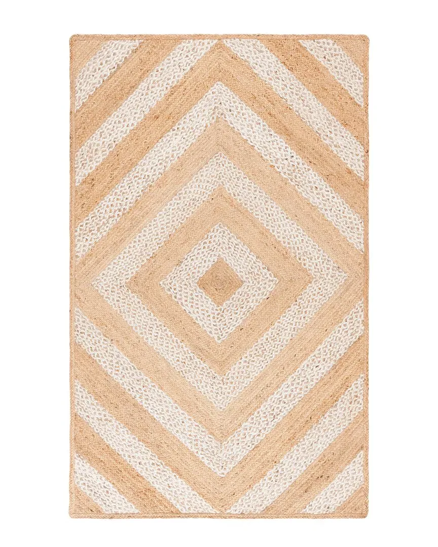 Natural Fiber Jute Rug - Brown