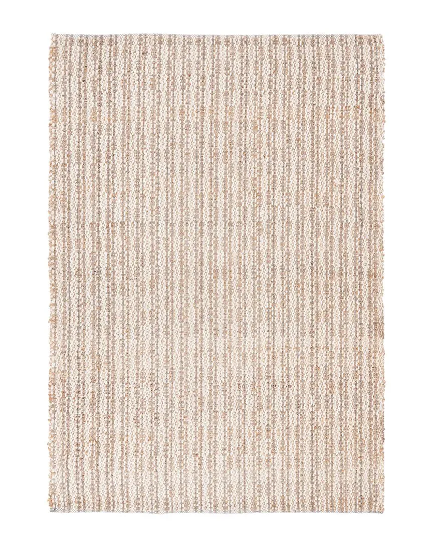 Natural Fiber Jute Wool Rug - Ivory image