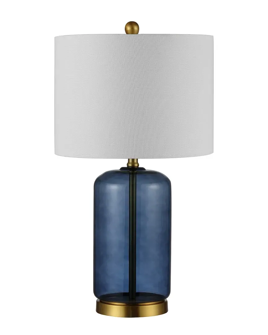 Novah Ceramic Table Lamp - Blue