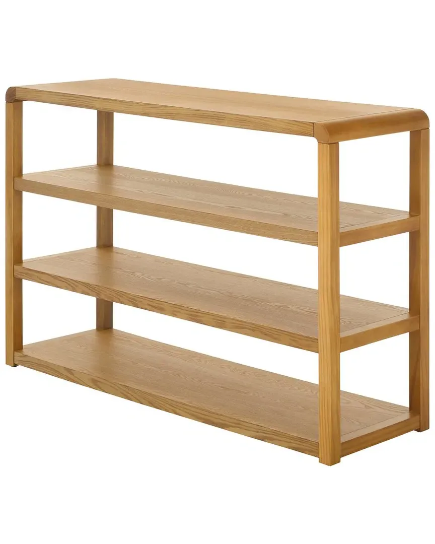 Omara 4-Tier Console Table - Natural, Wood